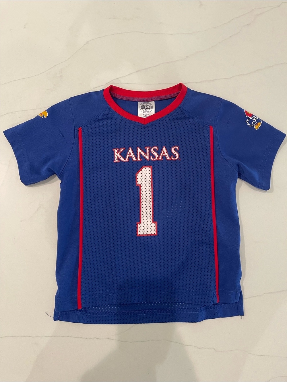 Kansas Jayhawks jersey toddler